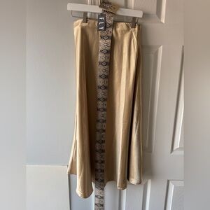 Molly Bracken Champagne A-Line Skirt